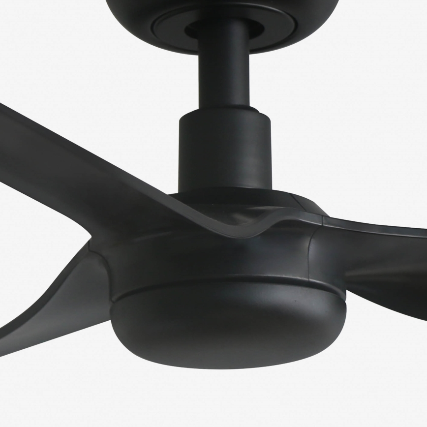FARO 33822WP - Lubinis ventiliatorius MINI PUNT S juodas d. 90 cm SMART + valdymo pultas