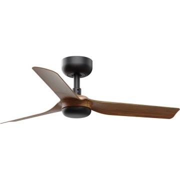 FARO 33823WT - Lubinis ventiliatorius MINI PUNT S ruda/juoda diametras 90 cm Wi-Fi Tuya + nuotolinio valdymo pultas