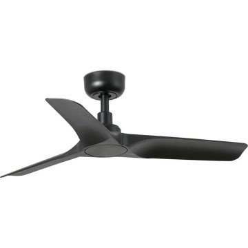 FARO 33825WT - Lubinis ventiliatorius HEY S juoda diametras 90 cm Wi-Fi Tuya + nuotolinio valdymo pultas