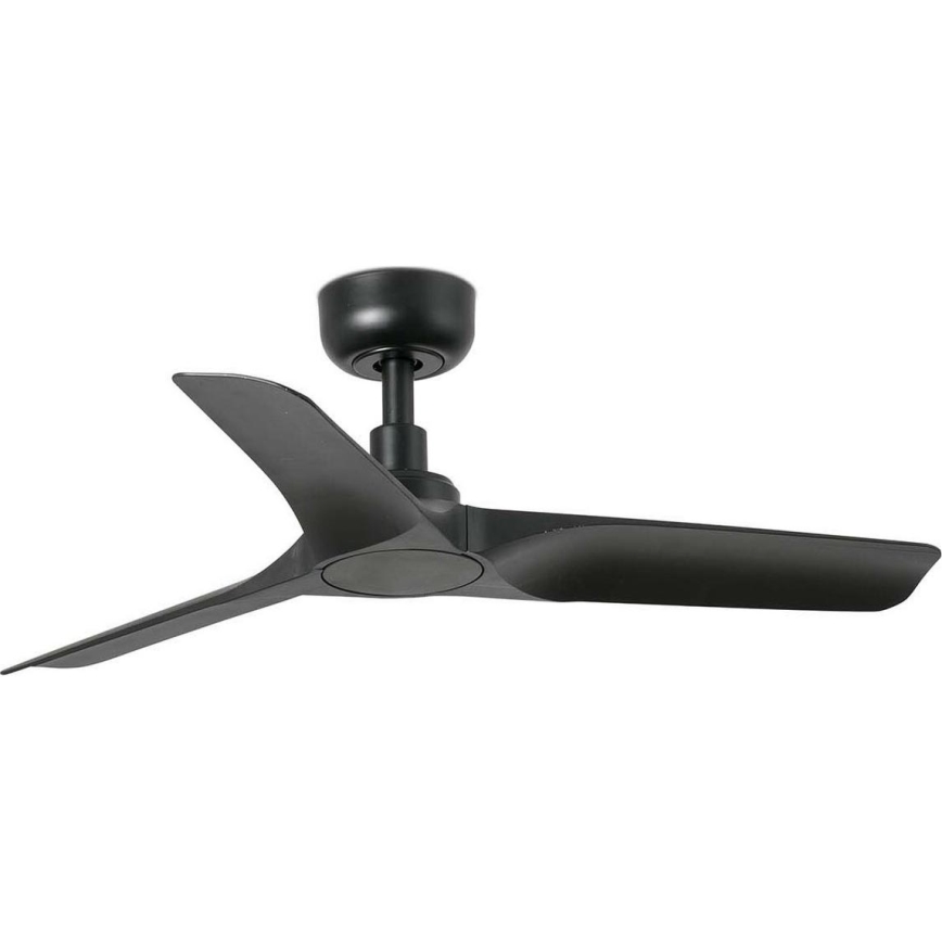 FARO 33825WT - Lubinis ventiliatorius HEY S juoda diametras 90 cm Wi-Fi Tuya + nuotolinio valdymo pultas