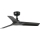 FARO 33825WT - Lubinis ventiliatorius HEY S juoda diametras 90 cm Wi-Fi Tuya + nuotolinio valdymo pultas