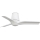 FARO 33826-1TW - LED Reguliuojamas lubinis ventiliatorius HEY TUB S LED/10W/230V 2700/4000/6000K balta diametras 90 cm + nuotolinio valdymo pultas