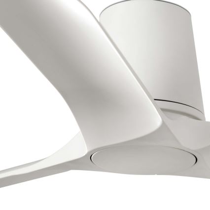 FARO 33826WT - Lubinis ventiliatorius HEY TUB S balta diametras 90 cm Wi-Fi Tuya + nuotolinio valdymo pultas