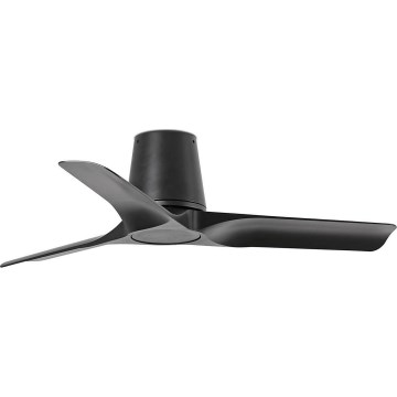 FARO 33827WT - Lubinis ventiliatorius HEY TUB S juoda diametras 90 cm Wi-Fi Tuya + nuotolinio valdymo pultas