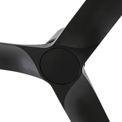 FARO 33827WT - Lubinis ventiliatorius HEY TUB S juoda diametras 90 cm Wi-Fi Tuya + nuotolinio valdymo pultas