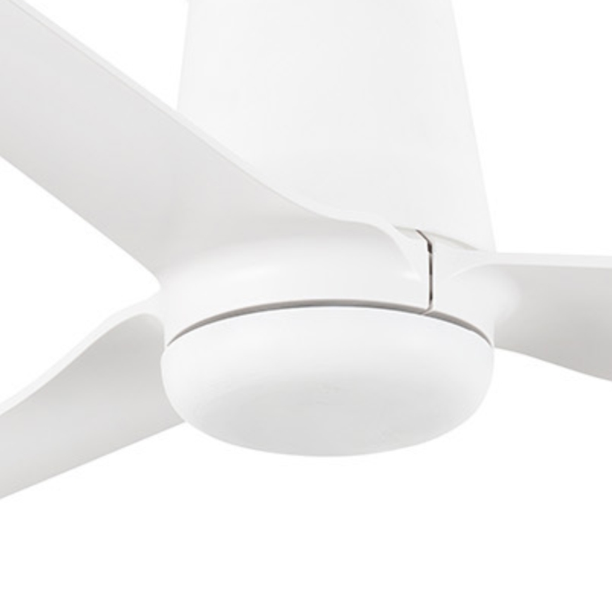 FARO 33828WT - Lubinis ventiliatorius PUNT TUB M balta diametras 132 cm Wi-Fi Tuya + nuotolinio valdymo pultas