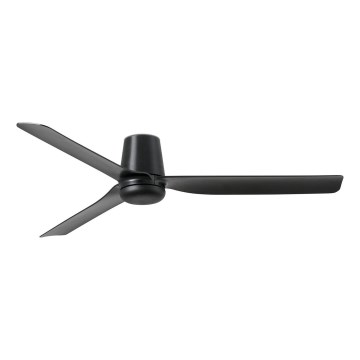 FARO 33830 - Lubinis ventiliatorius PUNT TUB M juodas diametras 130 cm + nuotolinio valdymo pultas