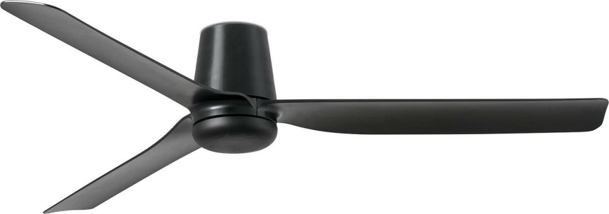 FARO 33830WT - Lubinis ventiliatorius PUNT TUB M juoda diametras 132 cm Wi-Fi Tuya + nuotolinio valdymo pultas