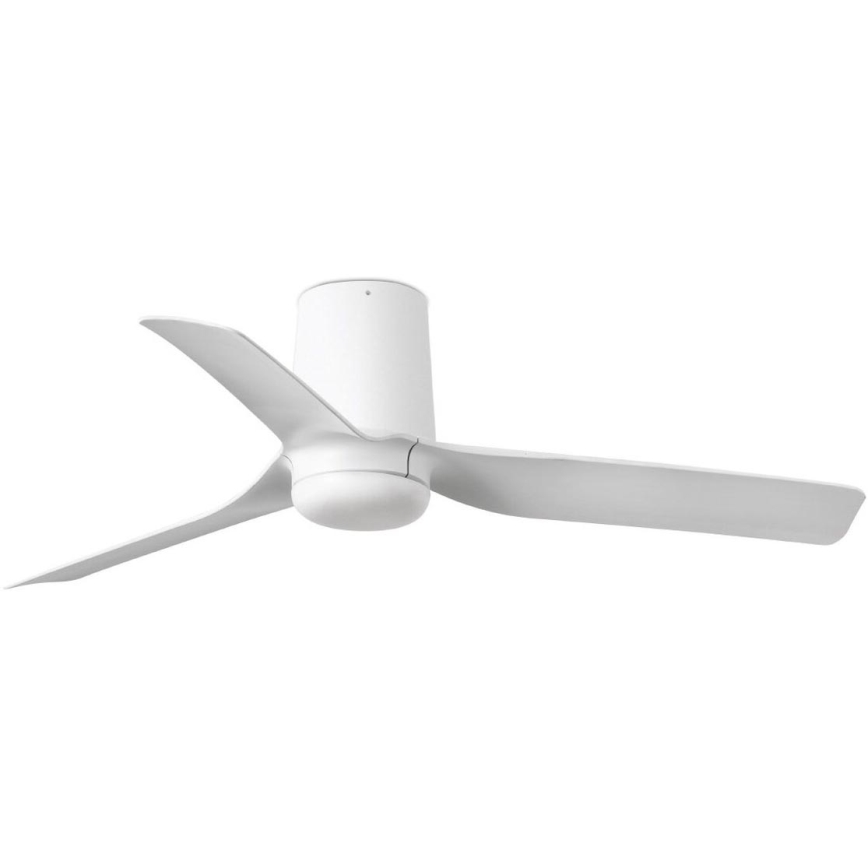 FARO 33832 - Lubinis ventiliatorius MINI PUNT TUB S balta diametras 90 cm + nuotolinio valdymo pultas