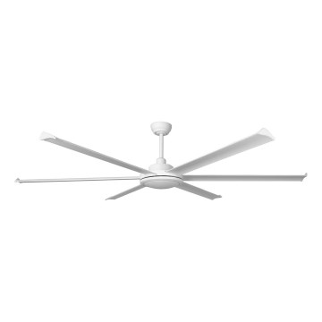 FARO 34202 - Lubinis ventiliatorius ROTTERDAM XL balta diametras 200 cm + nuotolinio valdymo pultas