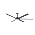 FARO 34203-130 - LED lubinis ventiliatorius ROTTERDAM XL LED/32W/230V juoda diametras 200 cm + nuotolinio valdymo pultas