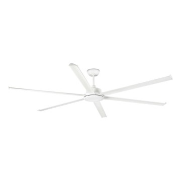 FARO 34206 - Lubinis ventiliatorius ROTTERDAM XXL balta diametras 250 cm + nuotolinio valdymo pultas