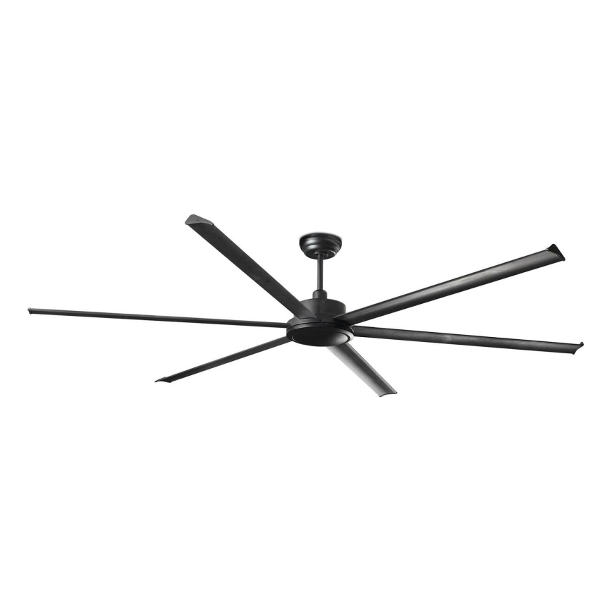 FARO 34207 - Lubinis ventiliatorius ROTTERDAM XXL juoda diametras 250 cm + nuotolinio valdymo pultas