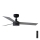 FARO 34285-1TW - LED Pritemdomas lubinis ventiliatorius CRUISER S LED/18W/230V 2700/4000/6500K diametras 106 cm + nuotolinio valdymo pultas