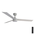 FARO 34290-1TW - LED reguliuojamas ventiliatorius CRUISER LED/20W/230V 2700/3000/4000K skersmuo 132 cm, balta + nuotolinis valdymas