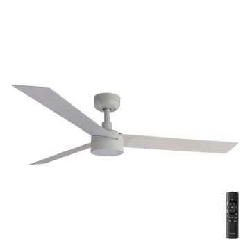 FARO 34290-1TW - LED reguliuojamas ventiliatorius CRUISER LED/20W/230V 2700/3000/4000K skersmuo 132 cm, balta + nuotolinis valdymas