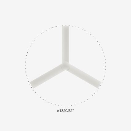 FARO 34290WP - Lubinis ventiliatorius CRUISER L balta diametras 132 cm SMART + nuotolinio valdymo pultas
