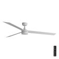 FARO 34292-1TW - LED reguliuojamas ventiliatorius CRUISER LED/20W/230V 2700/3000/4000K skersmuo 160 cm, baltas + nuotolinio valdymo pultas