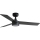 FARO 34296WT-1TW - LED Reguliuojamas lubinis ventiliatorius RUDDER S LED/18W/230V 2700/4350/6000K juoda/ruda diametras 106 cm Wi-Fi Tuya + nuotolinio valdymo pultas