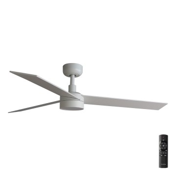 FARO 34297-1TW - LED Pritemdomas ventiliatorius RUDDER L LED/20W/230V 2700/4000/6500K d. 132 cm + nuotolinio valdymo pultas