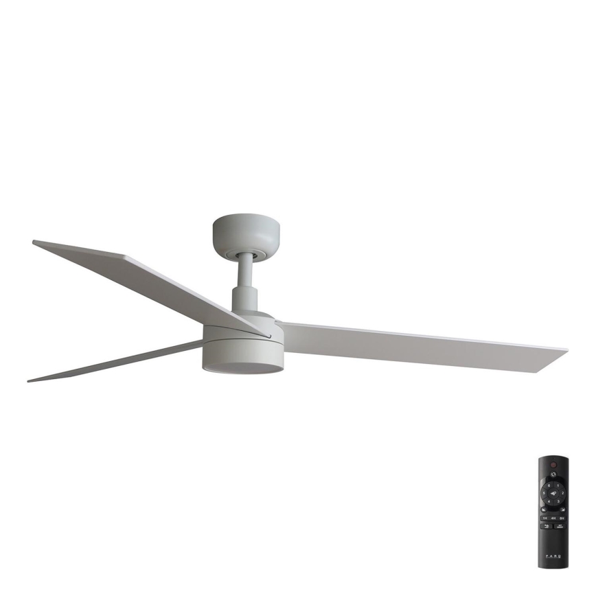FARO 34297-1TW - LED Pritemdomas ventiliatorius RUDDER L LED/20W/230V 2700/4000/6500K d. 132 cm + nuotolinio valdymo pultas