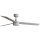 FARO 34297WT1S - Dimeriuojamas LED lubinis ventiliatorius RUDDER L LED/18W/230V 2700/3000/4000K skersmuo 132 cm smėlinė/balta Wi-Fi Tuya + nuotolinis valdymas