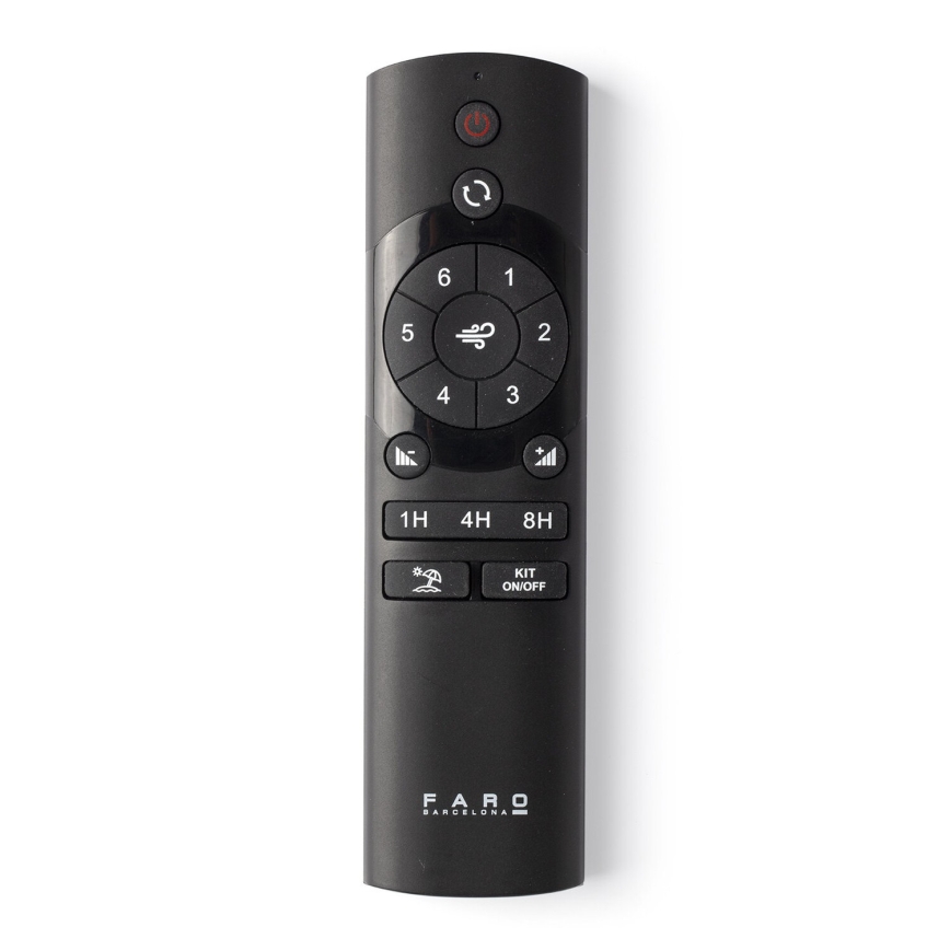 FARO 34304 - Nuotolinis valdiklis ventiliatoriams, 2x AAA, juodas