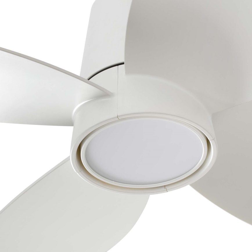 FARO 34315 - LED Reguliuojamas lubinis ventiliatorius KLOVER S LED/20W/230V 2700/4000/6500K balta diametras 80 cm + nuotolinio valdymo pultas