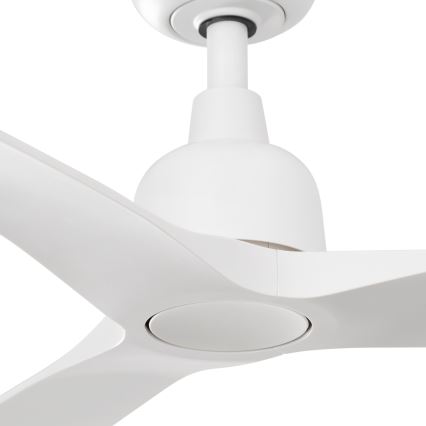 FARO 34363WT - Lubinis ventiliatorius OUTWOOD L balta diametras 150 cm Wi-Fi Tuya IP44 + nuotolinio valdymo pultas
