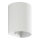 FARO 40526 - Sieninis šviestuvas SOLE 1xGU10/8W/230V balta šukuotas apvalus