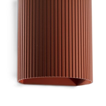 FARO 40529 - Sieninis šviestuvas SOLE 1xGU10/8W/230V plyta šukuotas apvalus