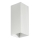 FARO 40565 - Sieninis šviestuvas SOLE 2xGU10/8W/230V balta šukuotas kampinis