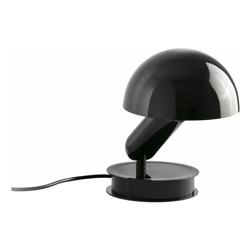 FARO 56100 - Stalinis šviestuvas su gnybtu 2in1 BELA 1xE27/15W/230V juoda