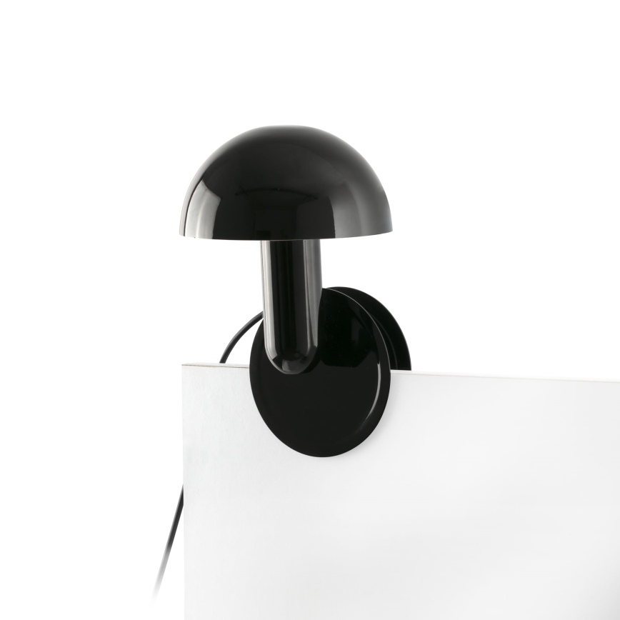 FARO 56100 - Stalinis šviestuvas su gnybtu 2in1 BELA 1xE27/15W/230V juoda