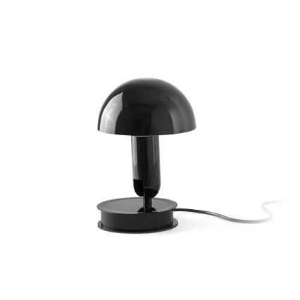 FARO 56100 - Stalinis šviestuvas su gnybtu 2in1 BELA 1xE27/15W/230V juoda