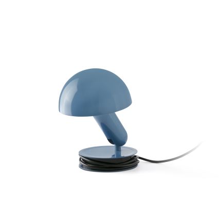 FARO 56102 - Stalinis šviestuvas su gnybtu 2in1 BELA 1xE27/15W/230V mėlyna