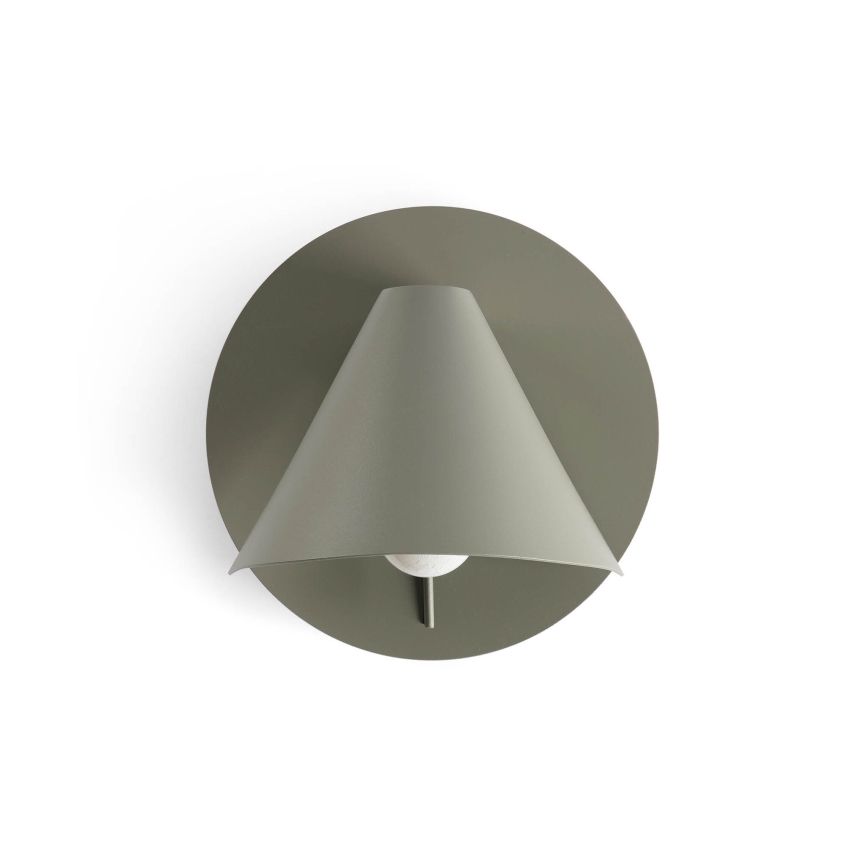 FARO 62356 - Sieninis taškinis šviestuvas NOON 1xE27/15W/230V žalias