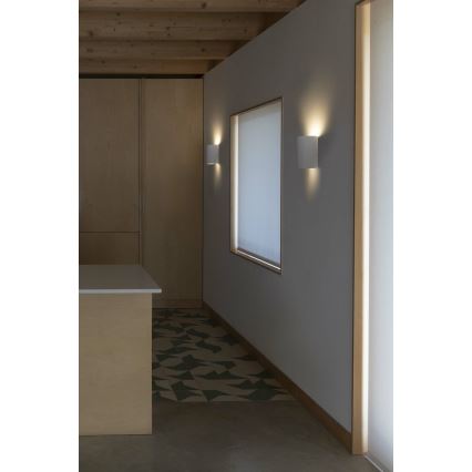FARO 63435 - Sieninis šviestuvas TRAMA 1xE14/7W/230V balta