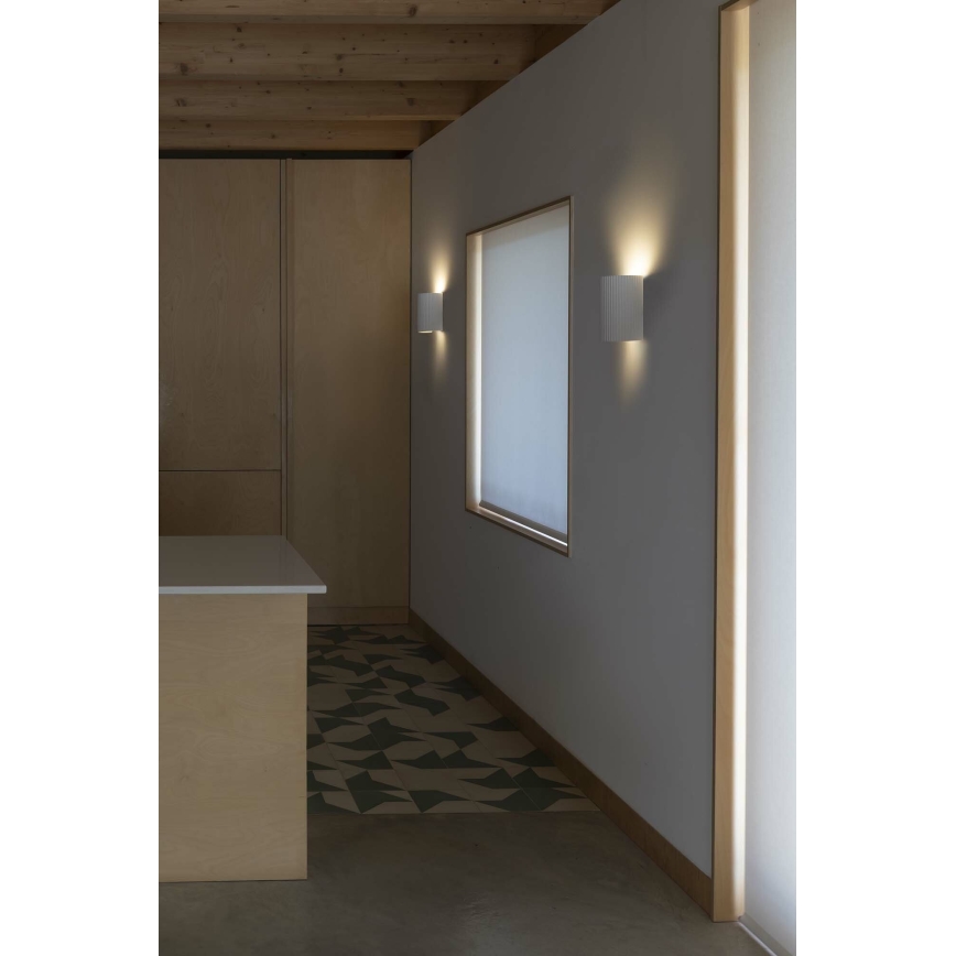 FARO 63435 - Sieninis šviestuvas TRAMA 1xE14/7W/230V balta