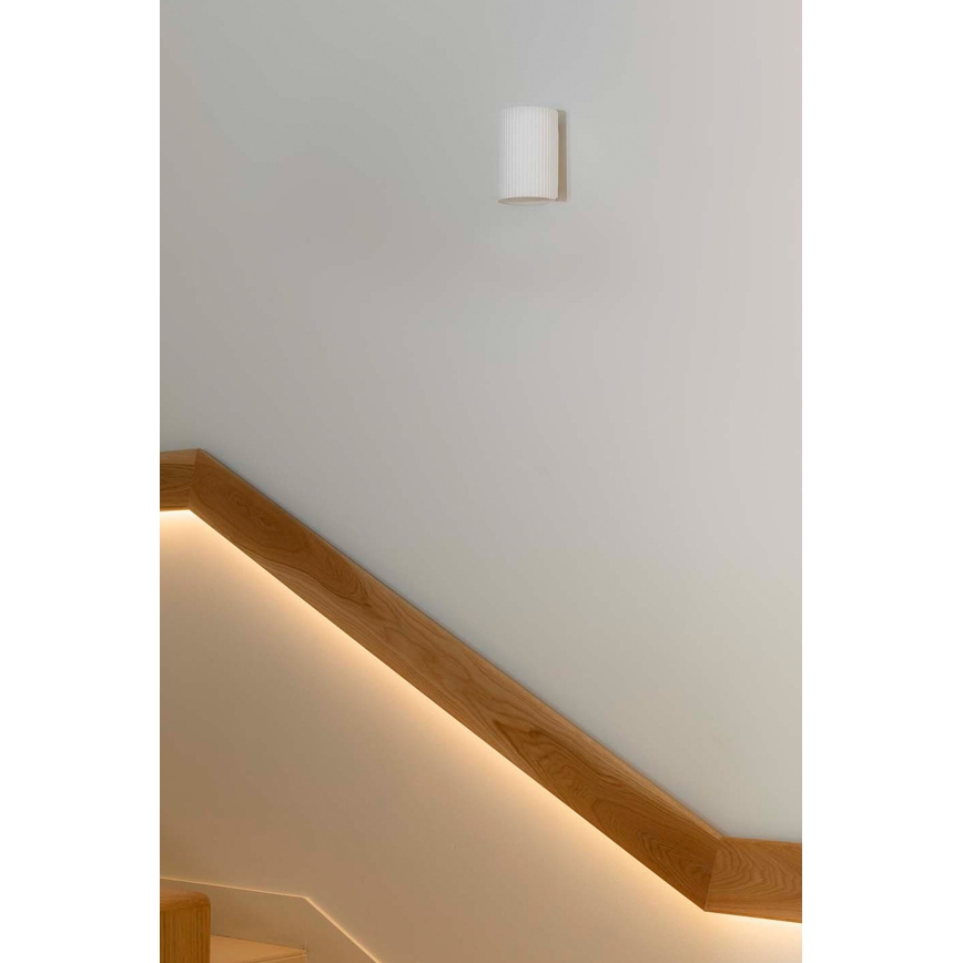 FARO 63435 - Sieninis šviestuvas TRAMA 1xE14/7W/230V balta