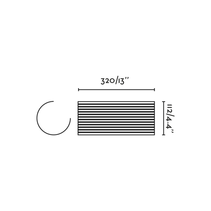 FARO 63436 - Sieninis šviestuvas TRAMA 2xE14/7W/230V balta