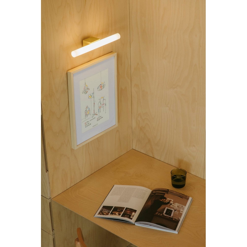 FARO 63549 - LED vonios veidrodžio apšvietimas CALMA LED/5W/230V IP44 geltona