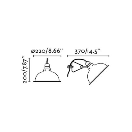 FARO 64168 - Šviestuvas su gnybtu PEPPER 1xE27/40W/230V