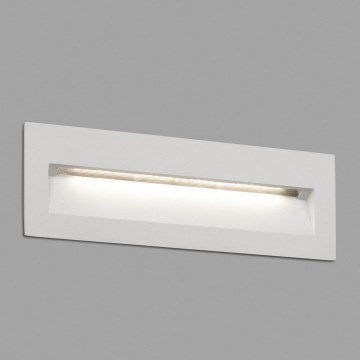 FARO 70271 - LED lauko įleidžiamasis šviestuvas NAT LED/8W/230V IP65 balta