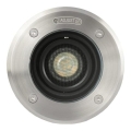 FARO 70310 - Lauko pravažiuojamas šviestuvas GEISER 1xGU10/8W/230V IK08 IP67, iš nerūdijančio plieno