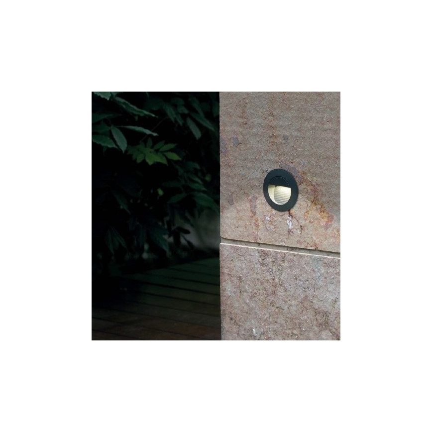 FARO 70403 - LED sieninis lauko šviestuvas MINI RACING LED/1,2W/230V IP44