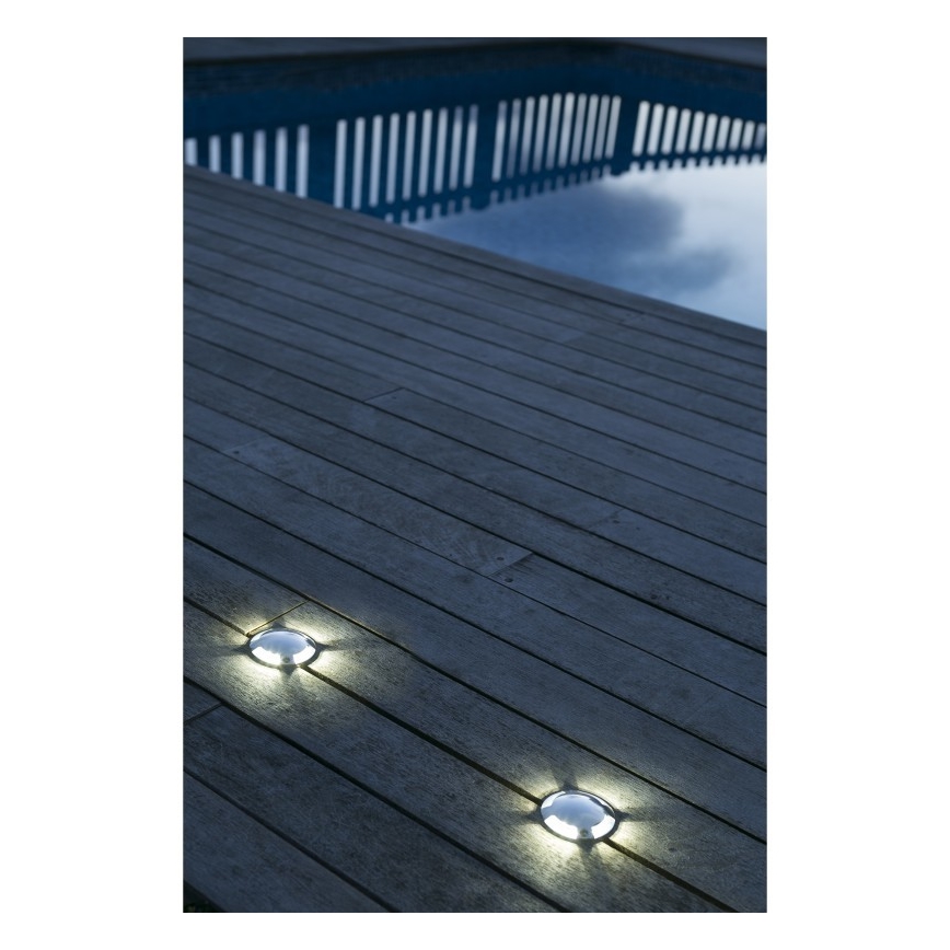 FARO 70564 - LED Įleidžiamas lauko šviestuvas KEENAN-3 LED/1W/12V IP67