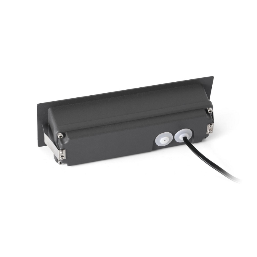 FARO 70638 - LED Lauko įmontuojamas šviestuvas NAT LED/8W/230V IP65 juodas