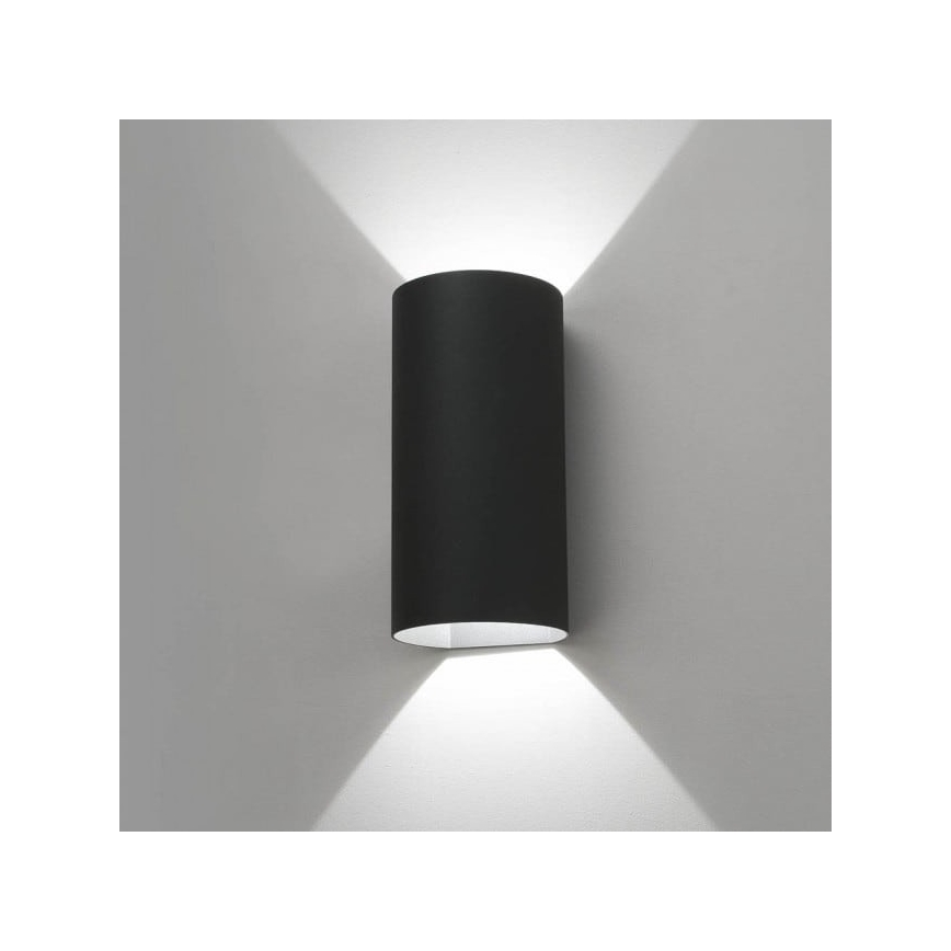 FARO 70828 - Sieninis LED lauko šviestuvas BRUC 2xLED/6,5W/230V IP54