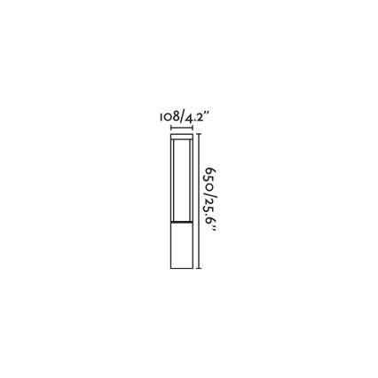 FARO 70842 - LED lauko šviestuvas AGRA LED/9W/230V IP55 antracitas